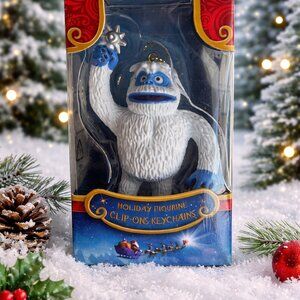 Rudolph Fifty Years Limited Edition Bumble Holiday Figurine Clip-On Keychain